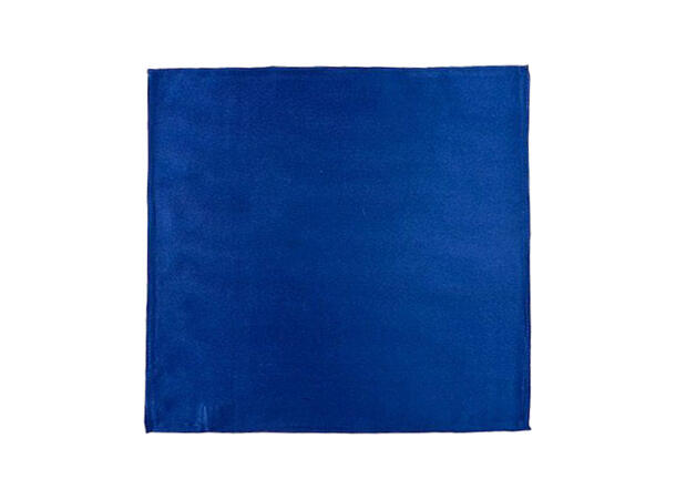 Lommetørklær 30x30 ensf. royal blå 